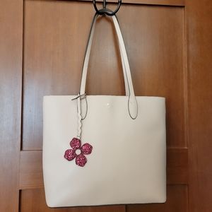 KATE SPADE Tote Bag w/flower in Blush/Pink